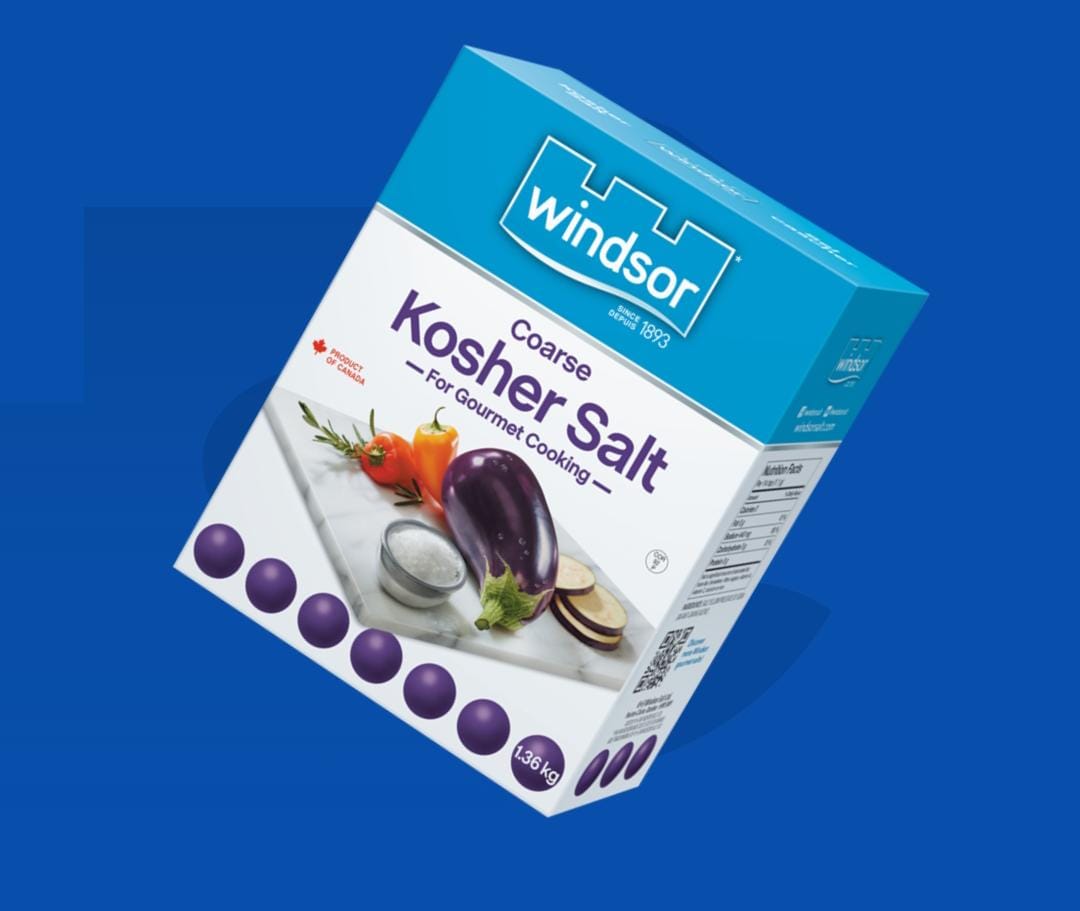 Windsor Coarse Kosher Salt 1.36kg