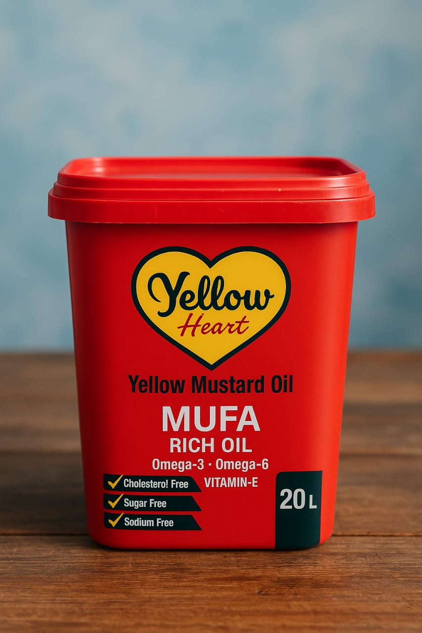 YELLOW HEART Yellow Mustard Oil